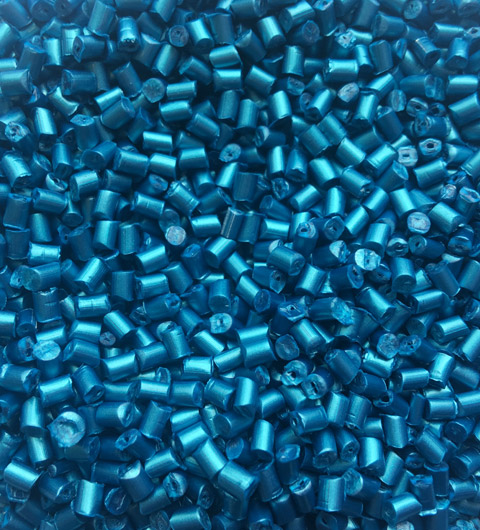 全彩PVC蓝色母粒QC5240